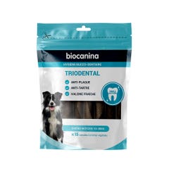 Biocanina Hygiène Chewable slats Triodental Medium dogs 10-30kg x15