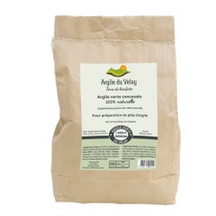 Beliflor Capillary treatments Bag 100% Natural Crushed Green Clay Du Velay 3kg