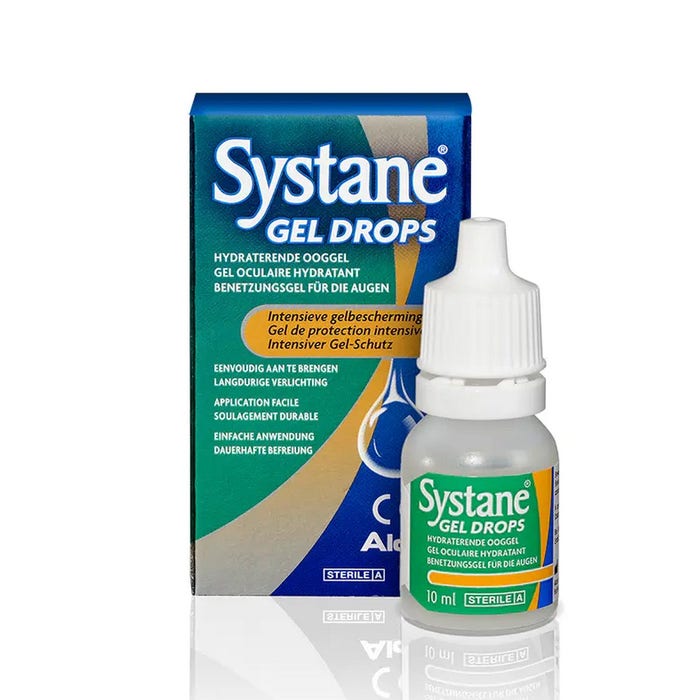 Hydrating Eye Gel Gel Drops 10ml Systane Gel Drops Alcon