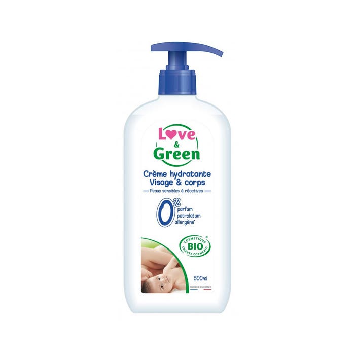 Face Moisturizers and Body Creams 500ml Face and Body Love&Green