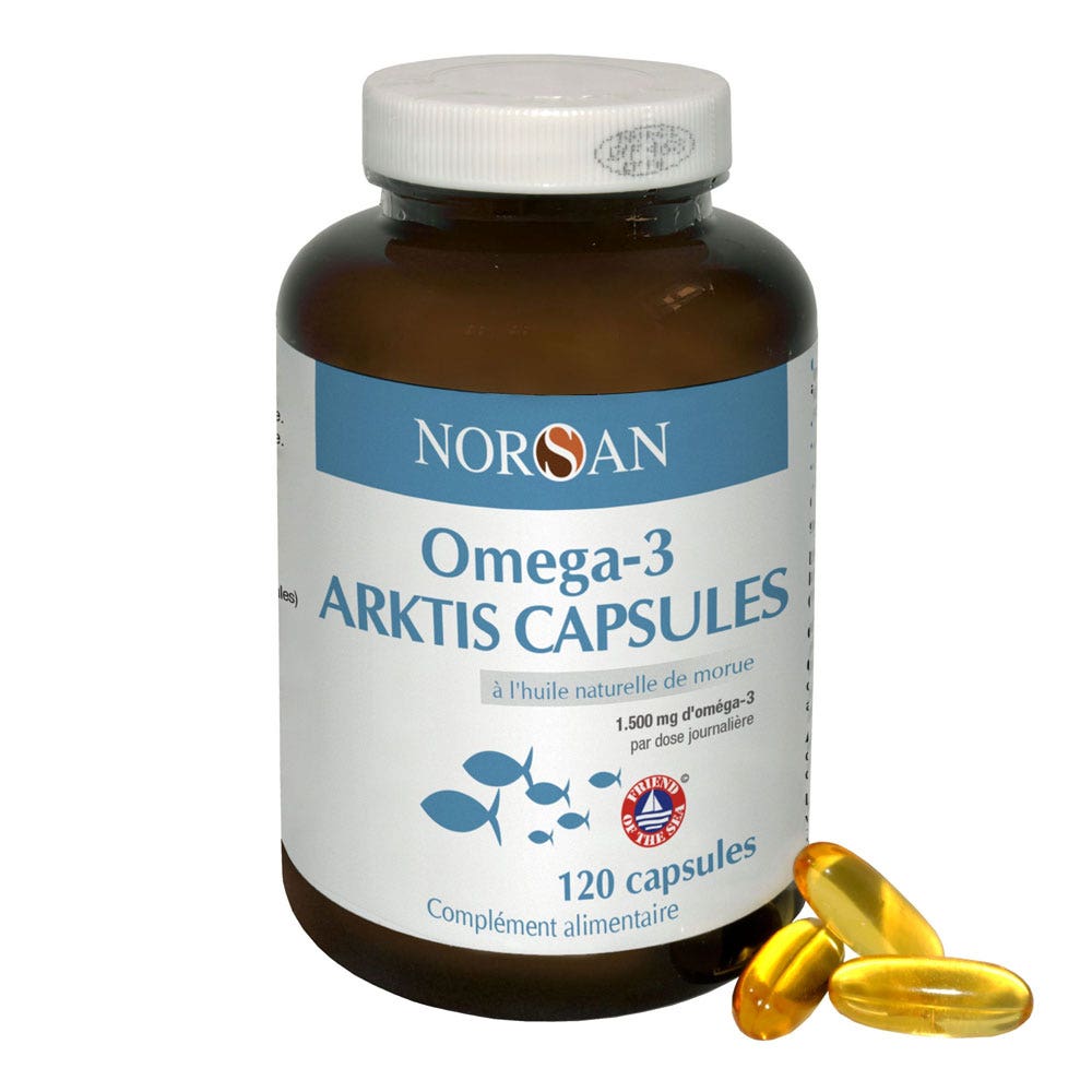 Norsan Omegas 3 Arktis 120 Capsules