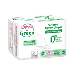 Love&Green Anti-irritation Super 12 Towels 12 Towels