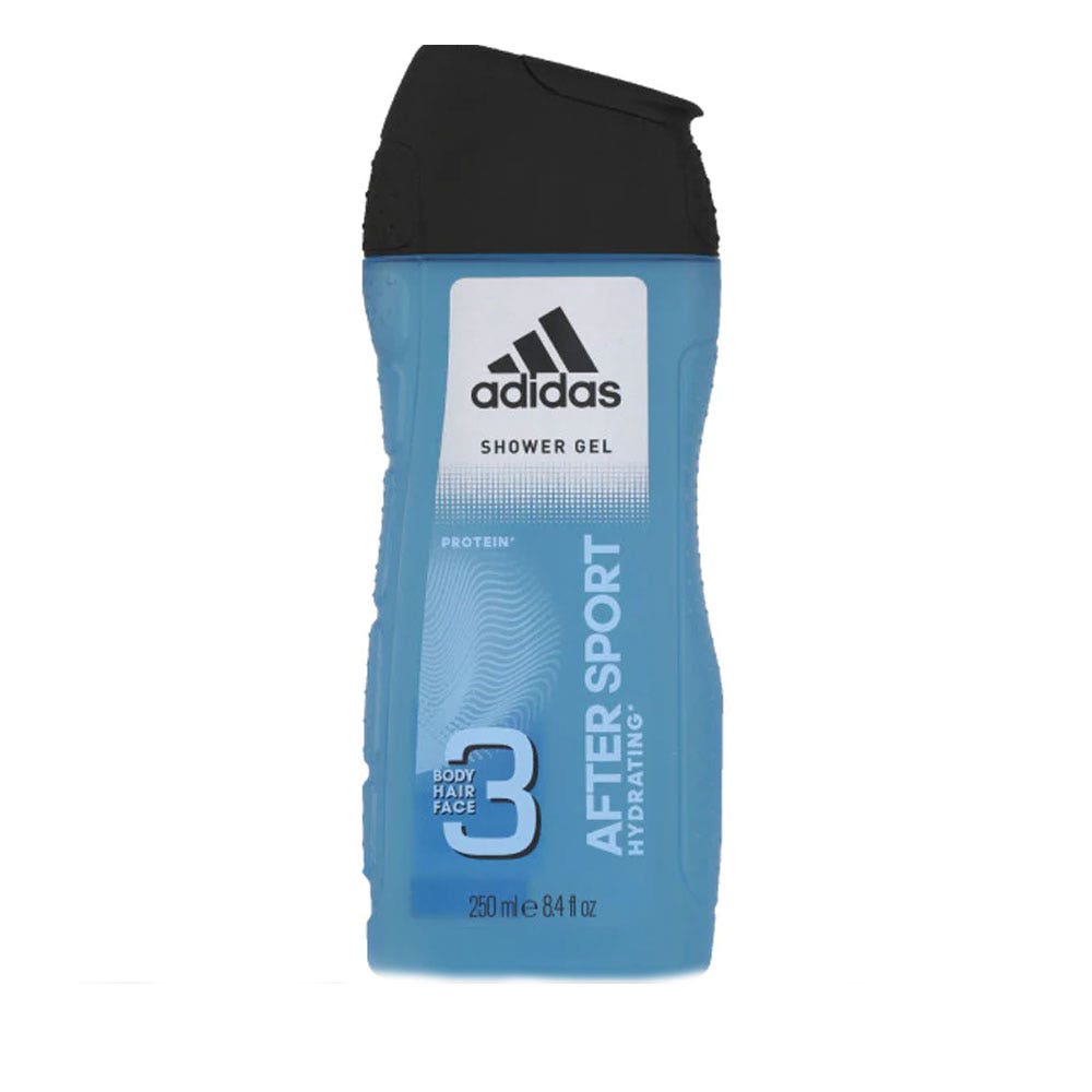 Adidas 3 In 1 Body Hair Face Shower Gel 250ml