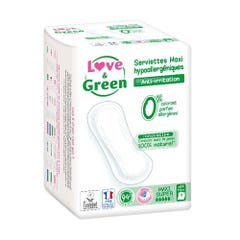 Love&Green Anti-Irritations Maxi Super Anti-irritations 14 Towels