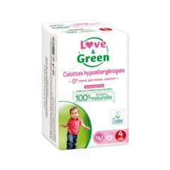 Love&Green Hypoallergenic nappies Size 4 Maxi 8 to 15kg x20
