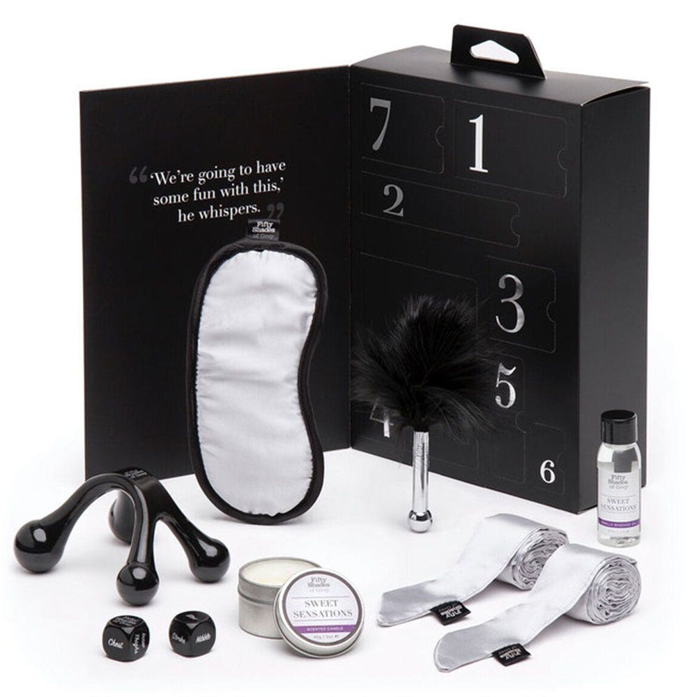 Fifty Shades Of Grey Giftboxes Massage Pleasure Overload Sweet Sensations 500gr
