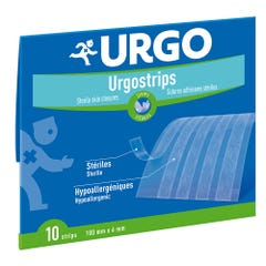Urgo Urgostrips 100mmx6mm Per 10