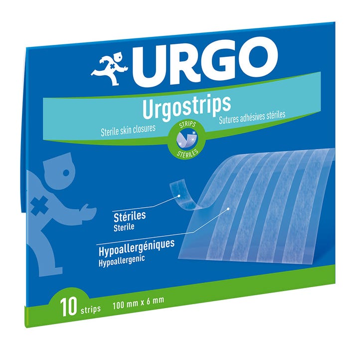 Urgostrips 100mmx6mm Per 10 Urgo