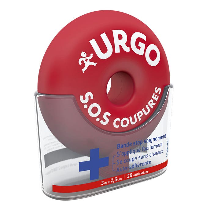 Urgo Sos Cuts Strip Stop Bleeding 3M x 2.5cm