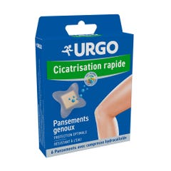 Urgo 6 Quick Healing Knee Plasters