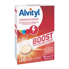Alvityl Tonus 20 Effervescent Tablets Energy And Boost 20 Comprimes Effervescents