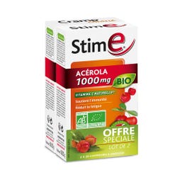 Nutreov Stim e Organic Acerola 1000mg 2x28 tablets