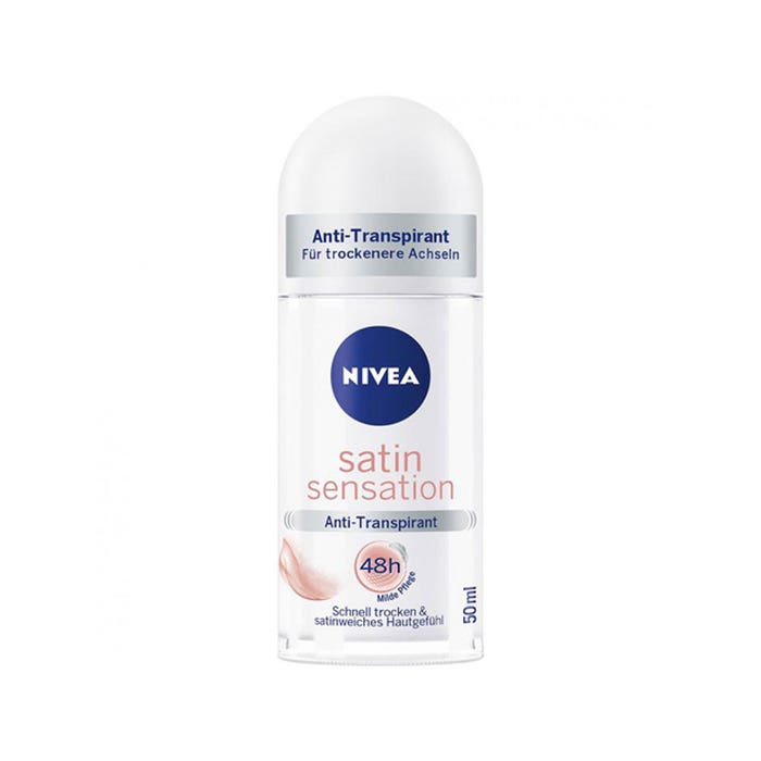 Satin Sensitive Deodorant 50ml Nivea