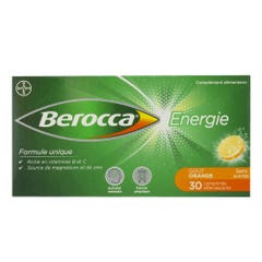 Bayer Berocca Energy Orange sparkling wine 30 tablets