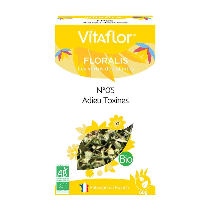 Vitaflor Floralis No.5 Goodbye Toxins Composite bulk plants 40g