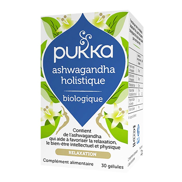 Holistic & Relaxing Ashwagandha x 30 capsules Pukka