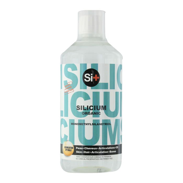 Si+ Silicium Organic 750ml Skin Hair Joints Soles Mundi