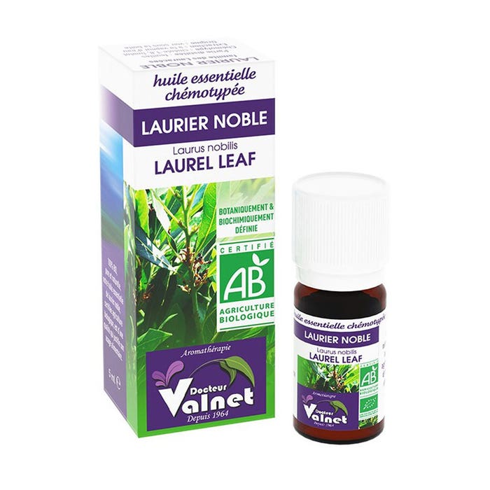 Dr Valnet Organic Noble Laurel Essential Oil 5ml Dr. Valnet