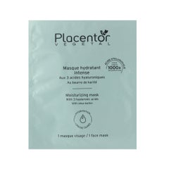 Placentor Végétal Intense moisturizing mask 3 hyaluronic acids & shea butter x1