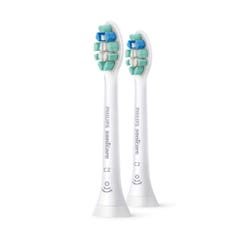 Philips Sonicare Optimal Toothbrush Heads Plaque Defence C2 HxHX9022/2 X2