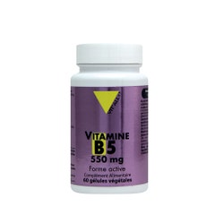 Vit'All+ VITAMIN B5 550mg 60 capsules