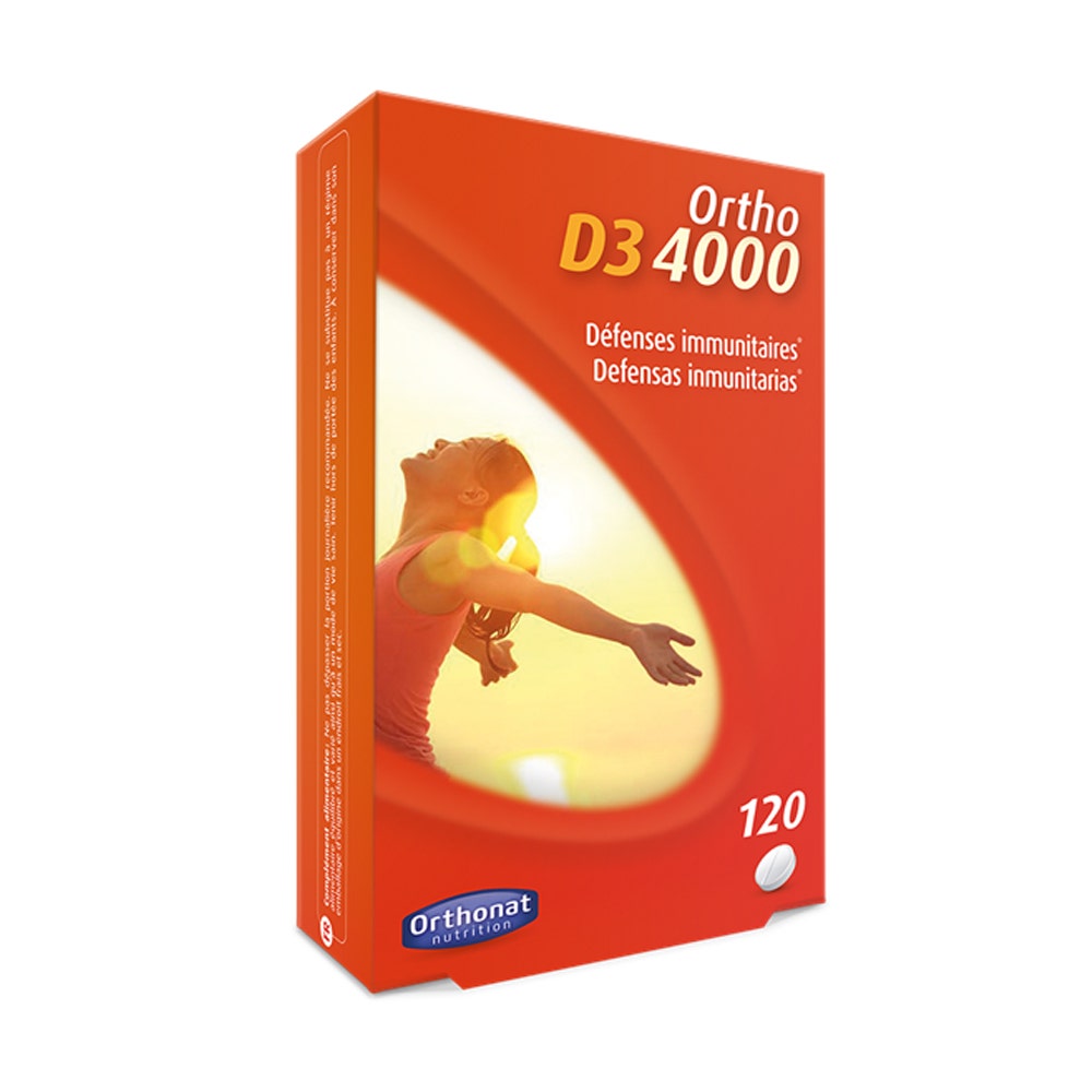 Orthonat D3 4000 immune defences 120 tablets