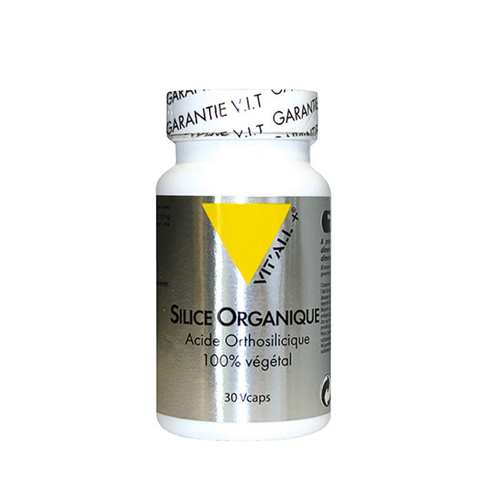 Vit'All+ Organic Silica 25mg 30 capsules