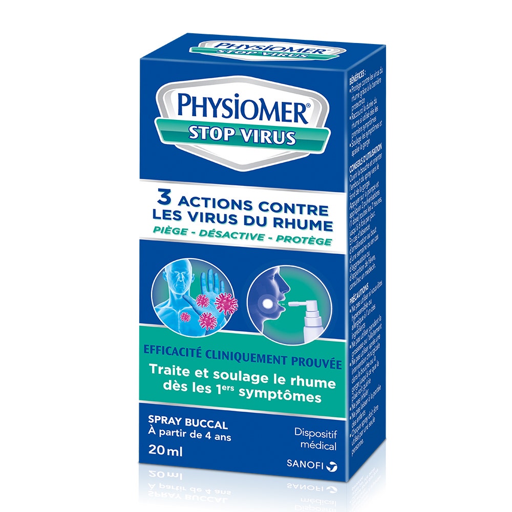 Physiomer Stop Virus Mouth Spray 20ml