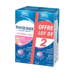 Physiomer Baby Nose Hygiene Micro-diffusion 2x115ml
