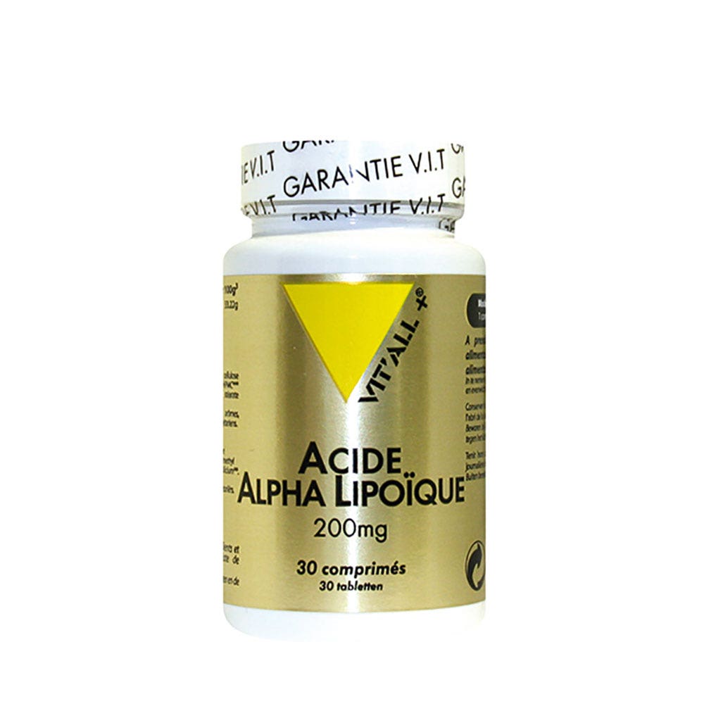 Vit'All+ Alpha Lipoic Acid 200mg 30 tablets