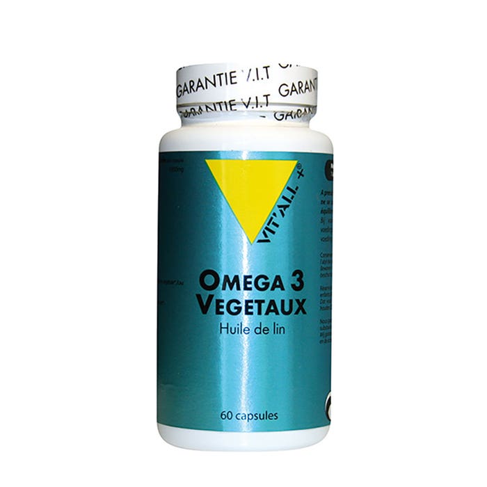 Vit'All+ + Omega 3 Vegetables Linseed Oil X 60 Capsules 60 Capsules