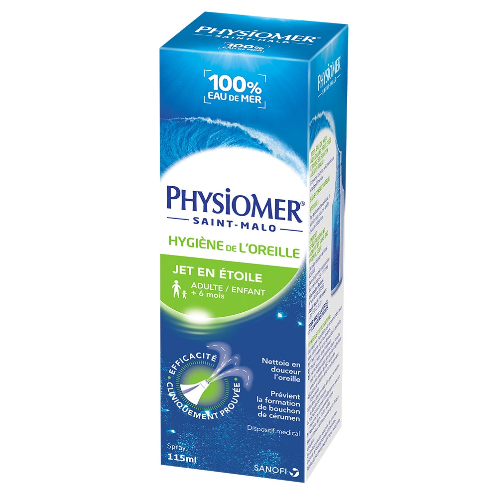 Physiomer Ear Hygiene Star Jet Adults and Children 115ml
