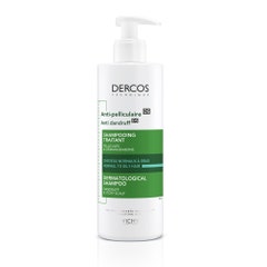 Vichy Dercos Anti Dandruff Shampoo Normal To Oily Hair 390ml