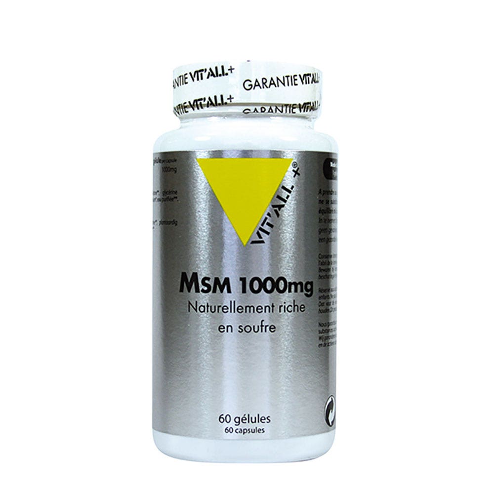 Vit'All+ MSM 1000 mg 60 capsules
