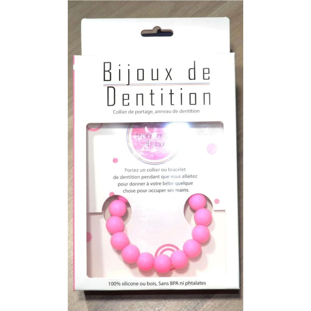 Irreversible Silicone teething jewellery Ring