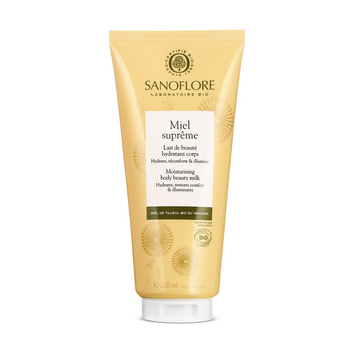 Nourishing Body Balm 200ml Miel Supreme Dry & Sensitive Skin Sanoflore