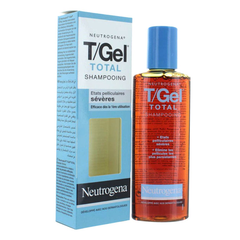 Neutrogena T/gel Shampoo For Sensitive Scalp + Anti Dandruff Total 125ml