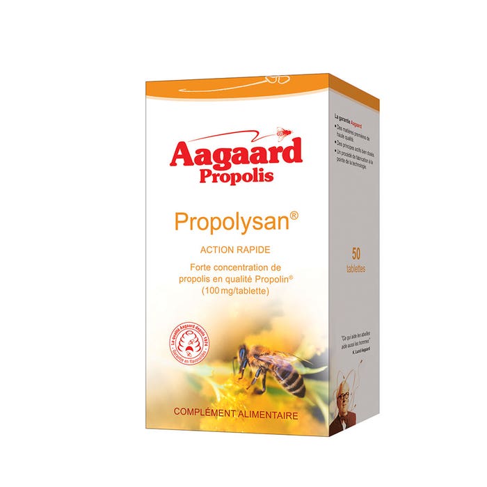 Aagaard Propolysan x 50 tablets