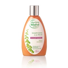 Martine Mahé Peach Shampoo Dry And Sensitized Hair Cheveux Secs Et Sensibilises 200ml