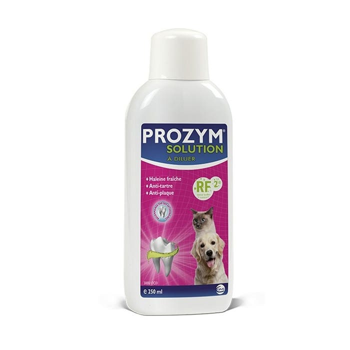 Drinkable solution for oral hygiene 250ml Prozym for animals Ceva