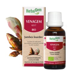 Herbalgem Complexes De Gemmotherapie Organic Venagem for Light Legs 30ml