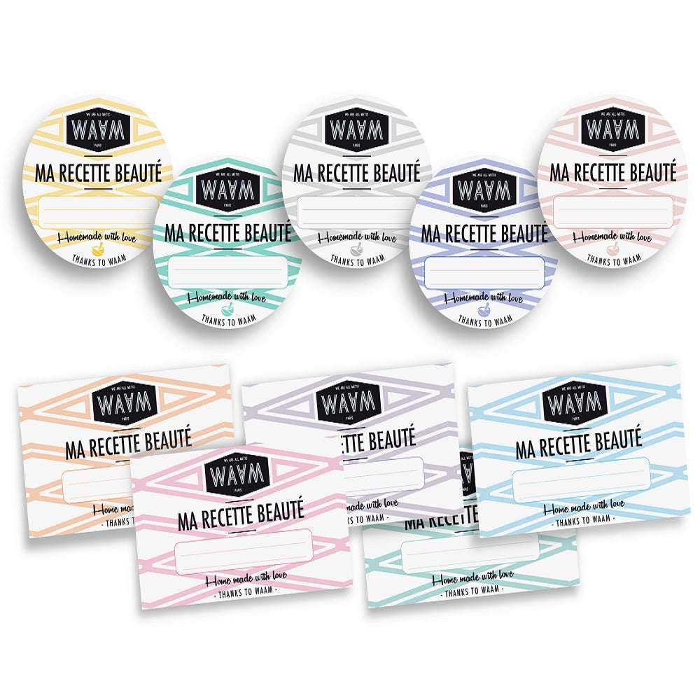 Waam My Recipe Labels x10