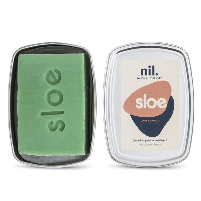 Nile cold process soap with hemp 100g Body & Hair Sloe