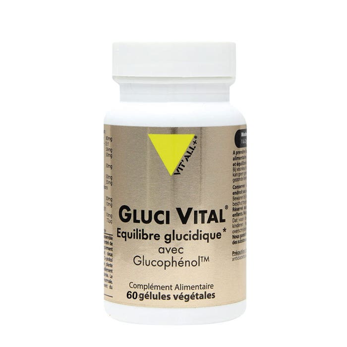 Vit'All+ Gluci Vital Carbohydrate balance 60 capsules