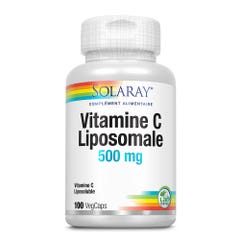 Solaray Vitamin C Liposomal 500 mg 100 vegetarian capsules