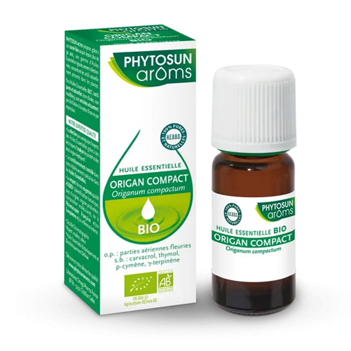 Organic Origan Compact Essential Oil 10ml Phytosun Aroms