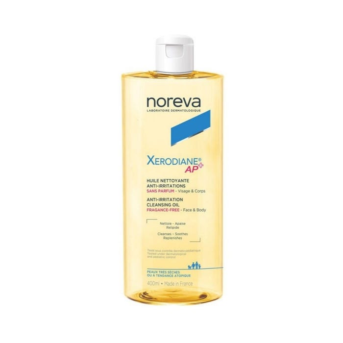 Xerodiane Ap+ Lipid Replenishing Cleansing Oil Fragrance Free 400 ml Noreva