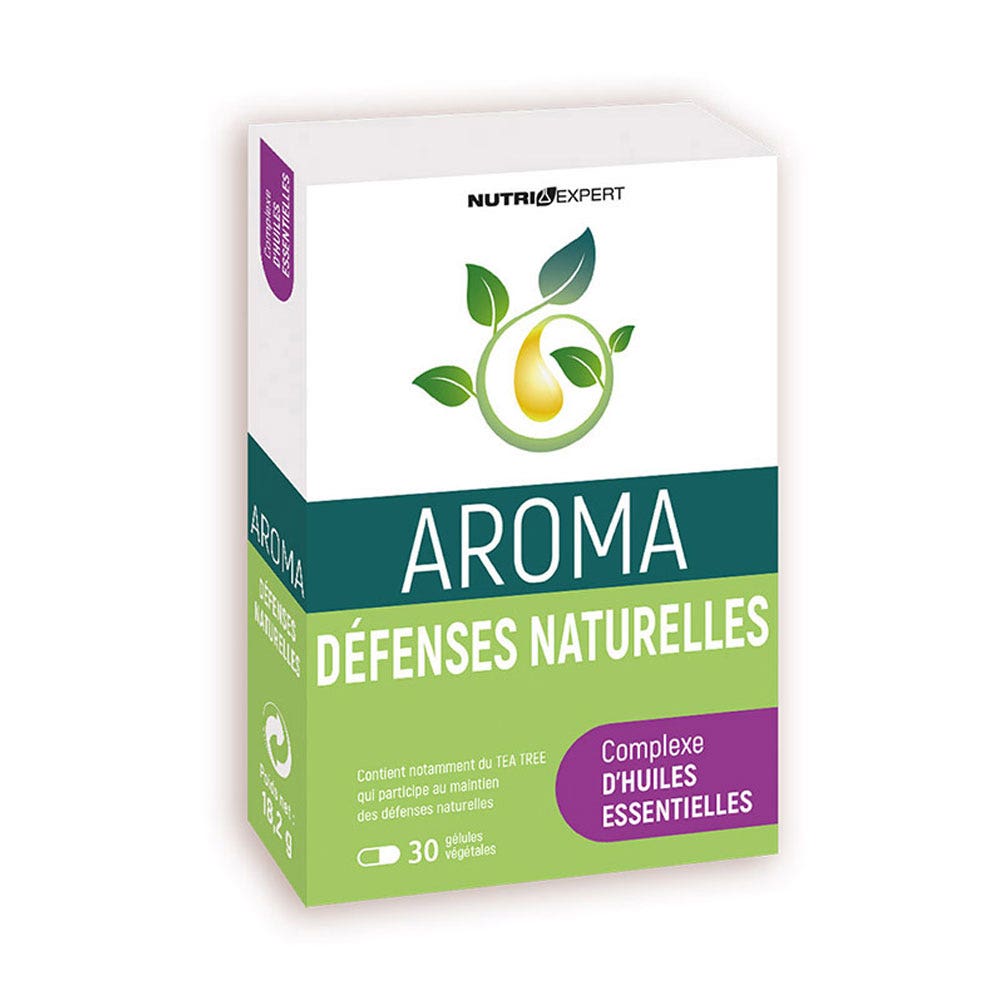 Nutri Expert Aroma Natural Defences Essential oils complex 30 capsules