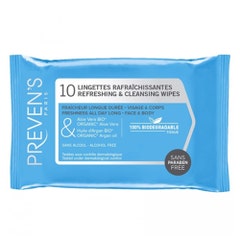 Preven's Refreshing Wipes Face and Body x10