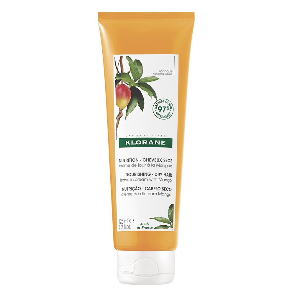 Klorane Mango Leave In Cream With Mango Butter Cheveux Secs 125ml